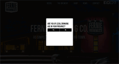 Desktop Screenshot of ferniebrewing.com